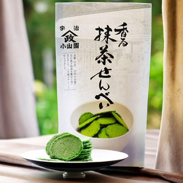 Matcha Sweets Senbei Thin Cookies Yamamasa Koyamaen 1pack – MatchaJP