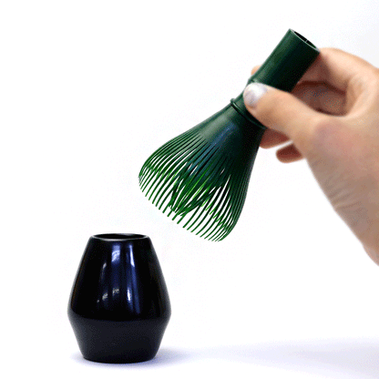 Resin matcha tea-whisk made in japan green